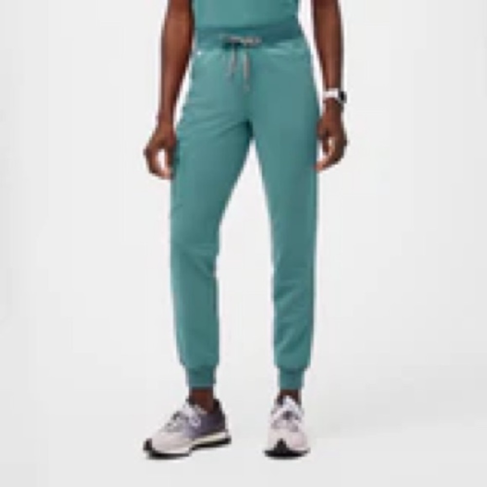 women's Hydrogreen Zamora™ High Waisted - Jogger Scrub Pants - XS / Hydrogreen